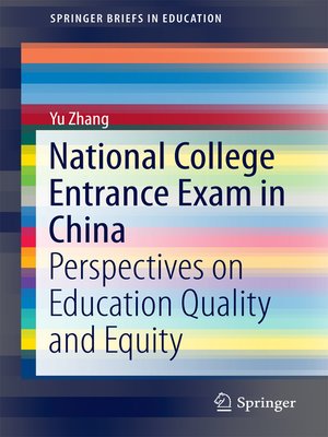 cover image of National College Entrance Exam in China